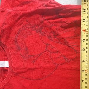 THE LUMINEERS❤BAND Damas G Red Ladies Tee SIZE SMALL